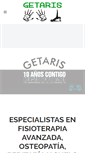 Mobile Screenshot of fisiogetaris.com
